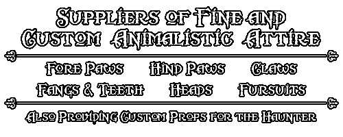 Suppliers of Animalistic Attire